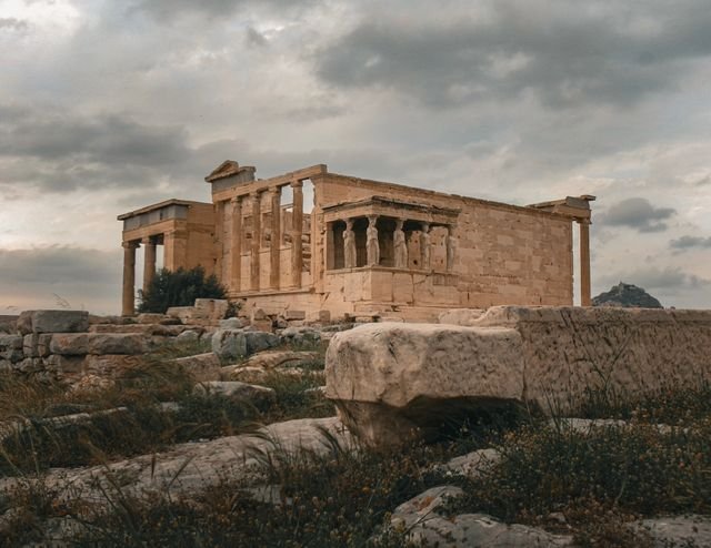 Image of ancient greek structure