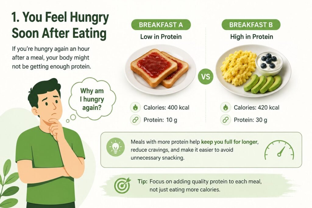 Image 1 of 5 signs that you need protein 