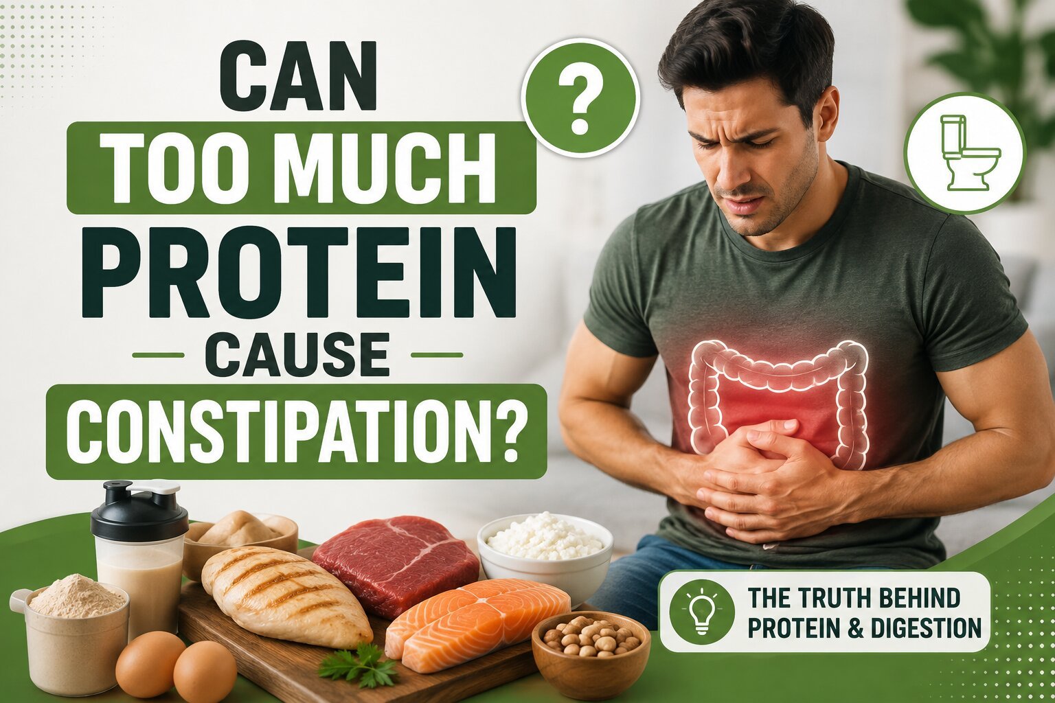 Does too much protein cause constipation