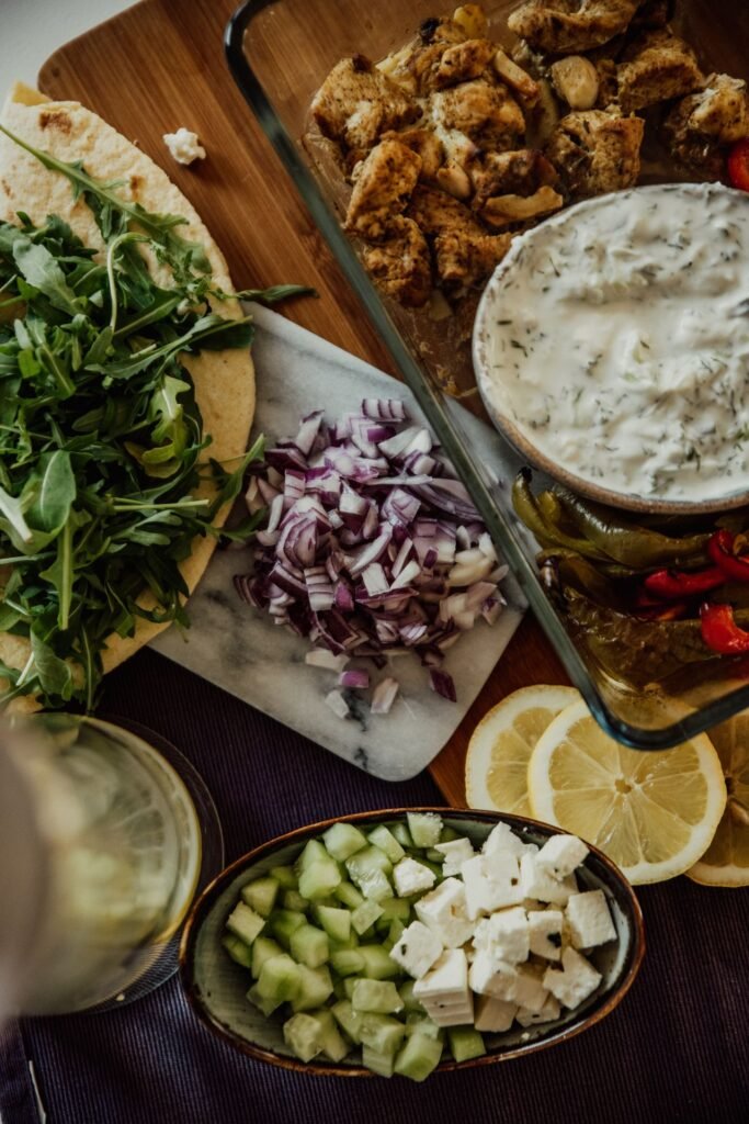 5. Greek Chicken Tzatziki Bowl (No Rice)